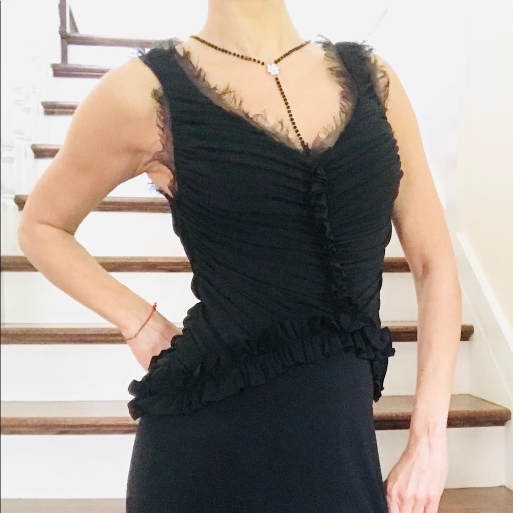 Designer Vera Wang gown